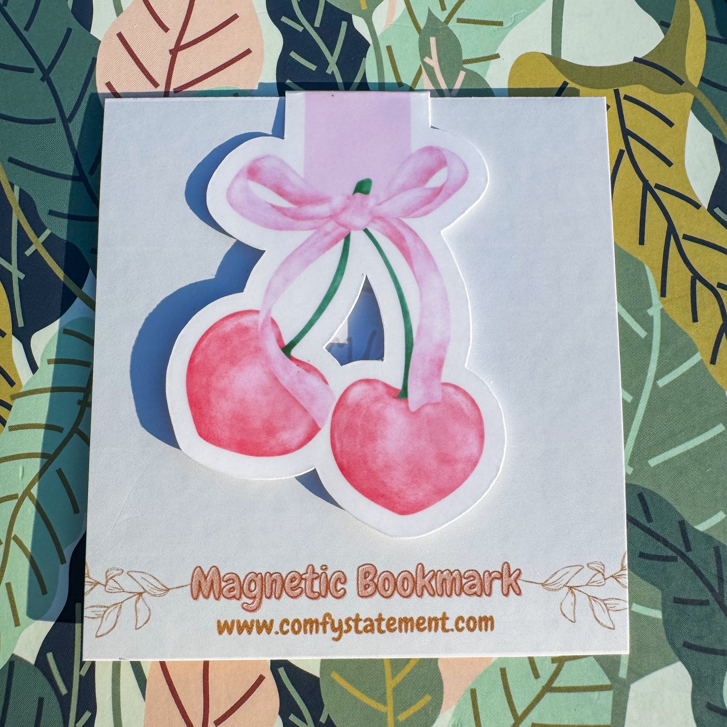 Coquette Cherries Bookmark