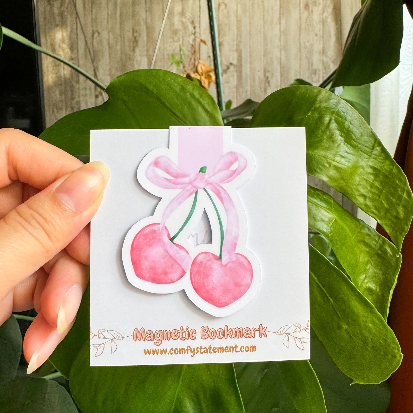 Coquette Cherries Bookmark